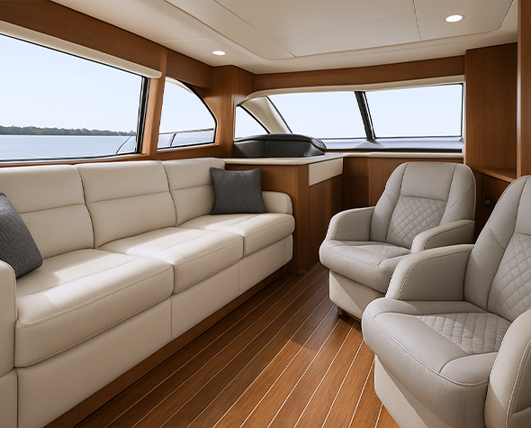 Upholstery & Interior Surface Protection for Marine Applications Upholstery & Interior Surface Protection for Marine Applications
