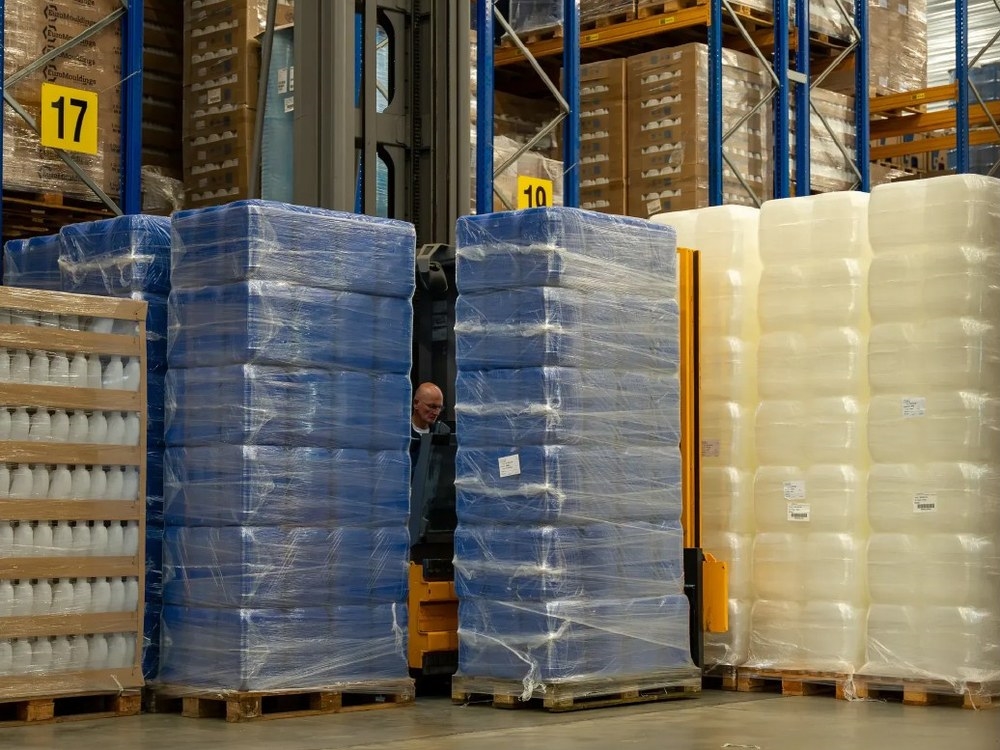 Finished goods warehouse
