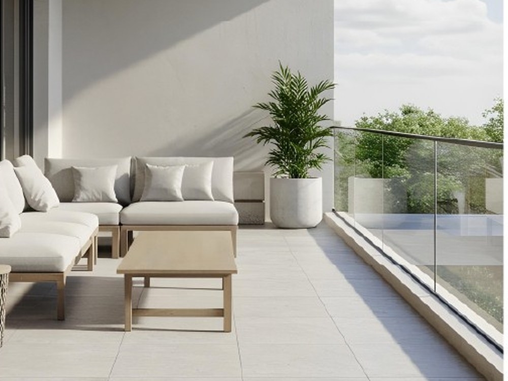Vetro Power Anti-Slip Protect for Ceramics application scope: Balconies