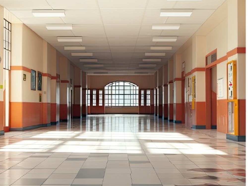 Vetro Power Anti-Slip Protect for Ceramics application scope: Schools / Kindergartens