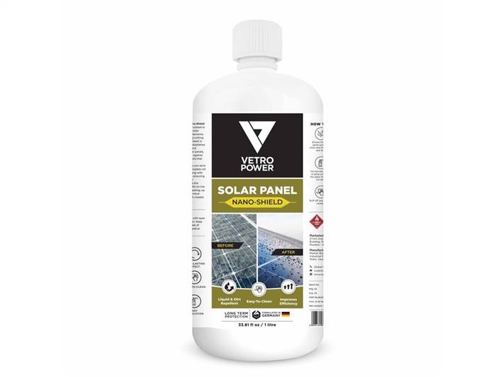 Vetro Power Solar Panel Nano-Shield 1 L bottle, front
