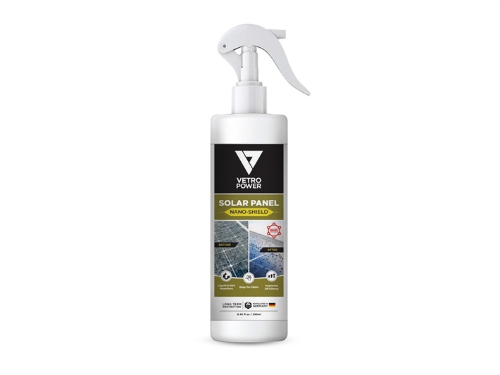 Vetro Power Solar Panel Nano-Shield 250 ml trigger spray, front